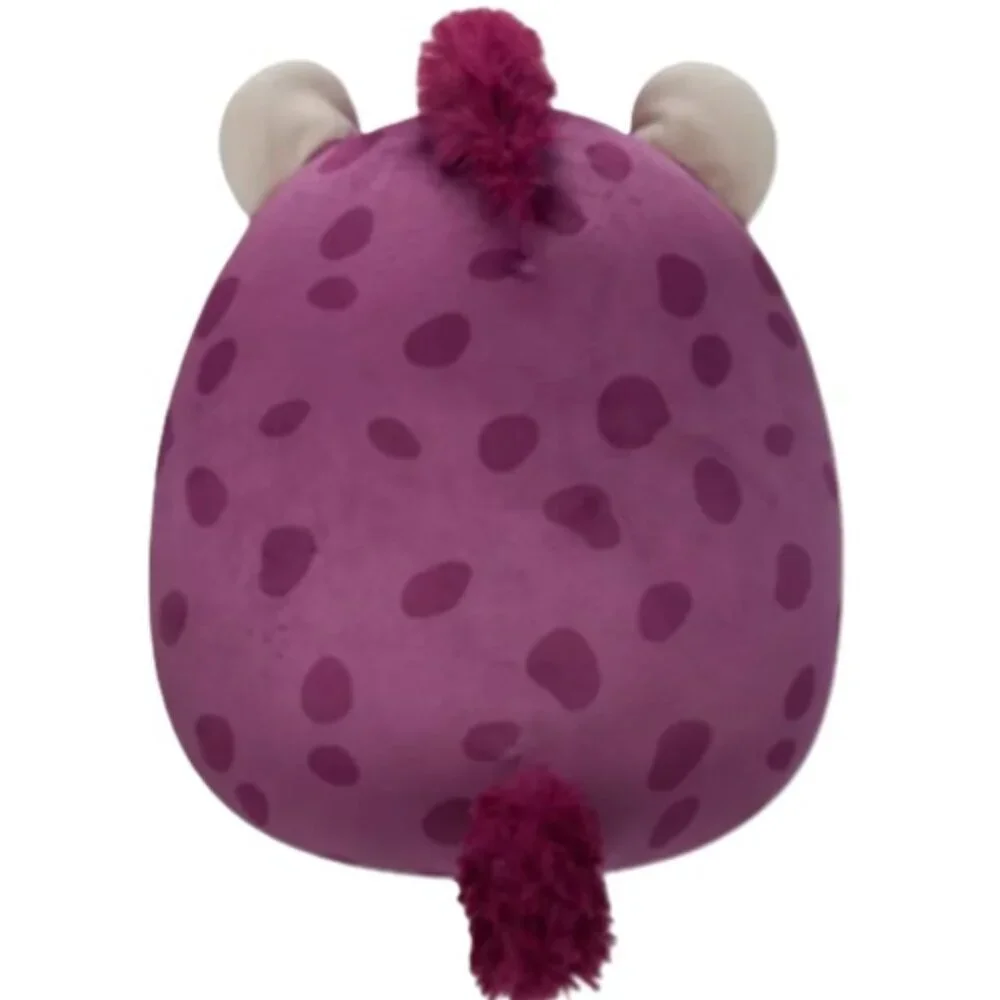 Squishmallows Original - Tagged Rare - Gino the Burgundy Hyena - 11 Inch - Plush